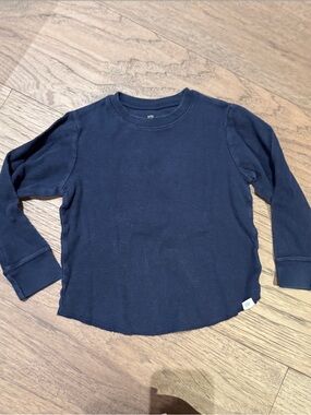GAP Kids Long-Sleeve Navy Thermal Tee
